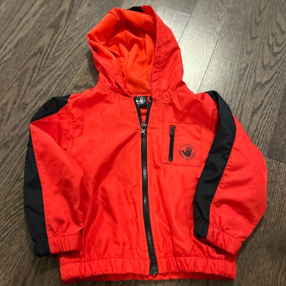 Body Glove Red and Black Hooded Jacket